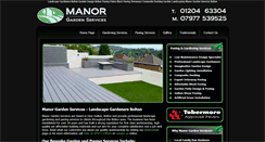 Desktop Screenshot of manorgardenservices.co.uk
